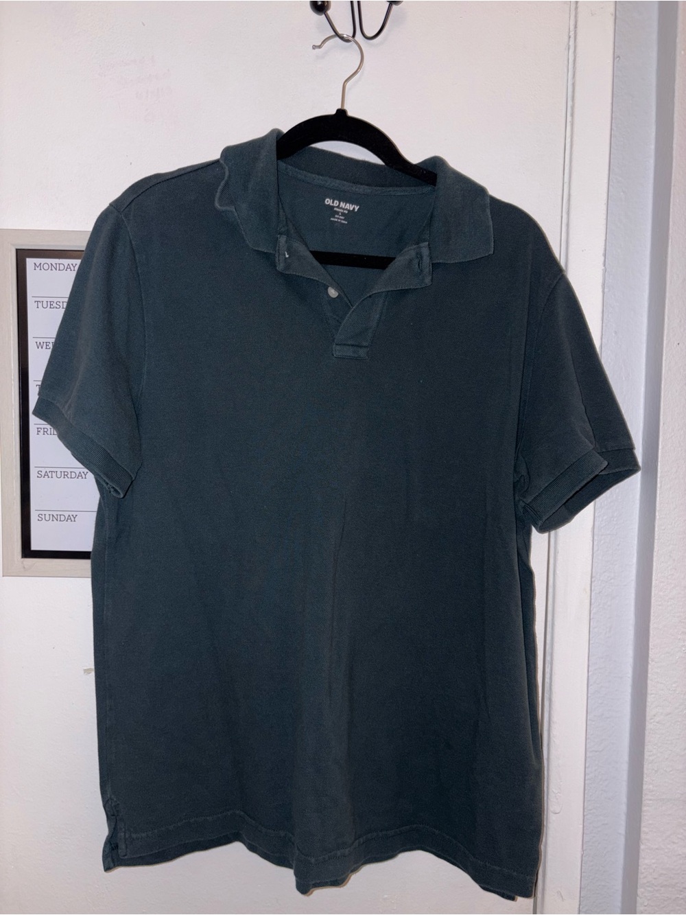 Old Navy Men's Forest Green Polo Shirt